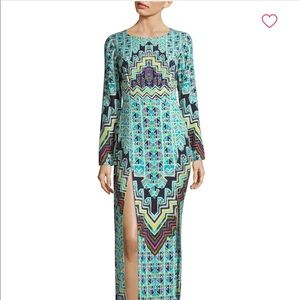 Mara Hoffman BOLNISI RUG OPEN BACK MAXI DRESS